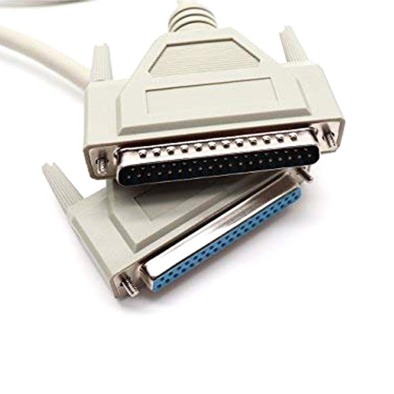 Yohii DB37 Serial Extension Cable 37 Pin 3m/10ft Male to Female for PC Printer Network Modem- (G7.23) - Image 2